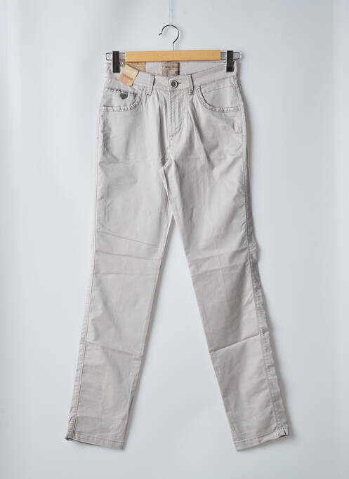 Pantalon slim beige BLUE SIDE pour homme