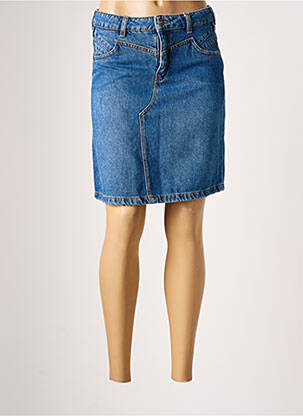 Jupe courte poches bleu ESPRIT femme