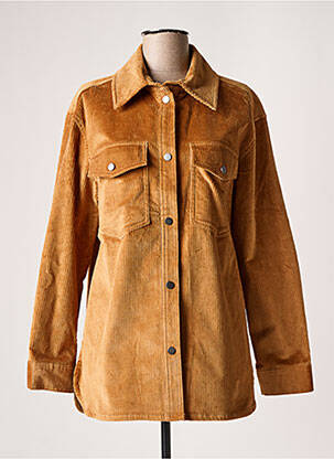 Veste casual coupe droite jaune ESPRIT femme