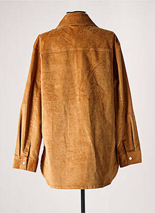 Veste casual coupe droite jaune ESPRIT femme