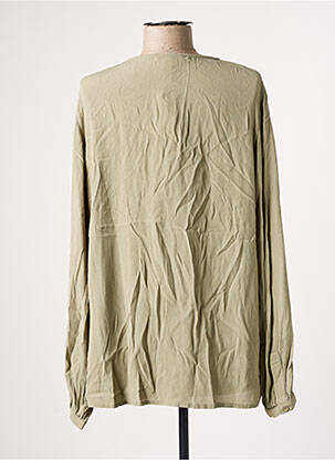 Blouse manches longues manches longues vert ESPRIT femme