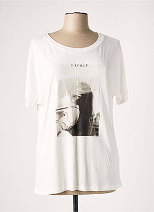 T-shirt blanc ESPRIT pour femme
