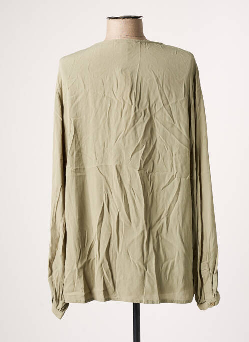 Blouse manches longues manches longues vert ESPRIT femme