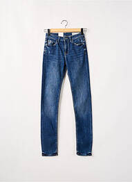 Jeans coupe slim slim taille normale bleu EDC femme
