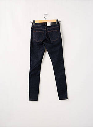 Jeans skinny tissage brut bleu EDC femme