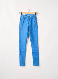 Pantalon slim skinny taille haute bleu ESPRIT femme