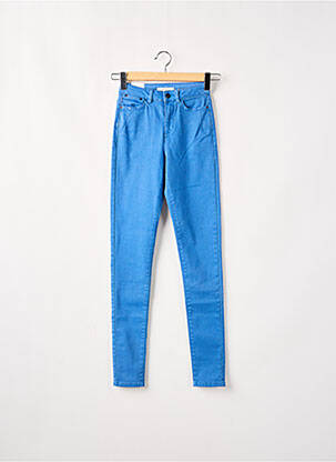 Pantalon slim skinny taille haute bleu ESPRIT femme