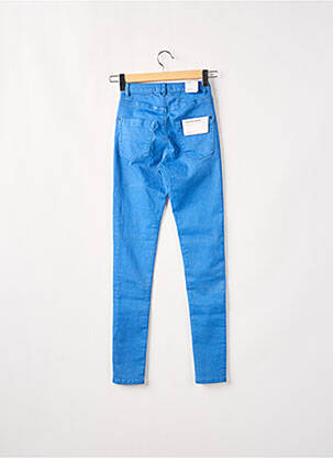 Pantalon slim skinny taille haute bleu ESPRIT femme
