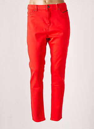 Pantalon slim poches rouge ESPRIT femme