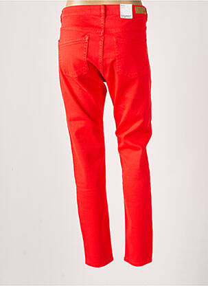 Pantalon slim poches rouge ESPRIT femme