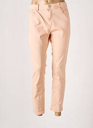 Jeans skinny stretch taille basse rose EDC femme