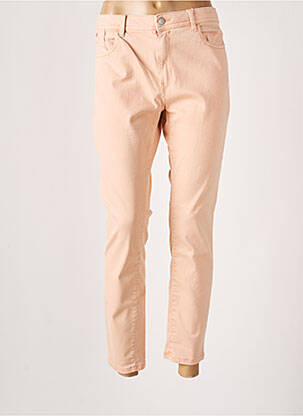 Jeans skinny stretch taille basse rose EDC femme