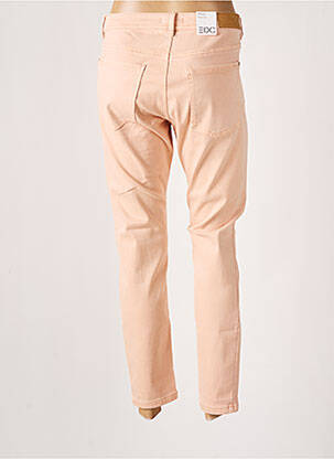 Jeans skinny stretch taille basse rose EDC femme