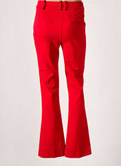 Pantalon droit rouge ESPRIT pour femme seconde vue
