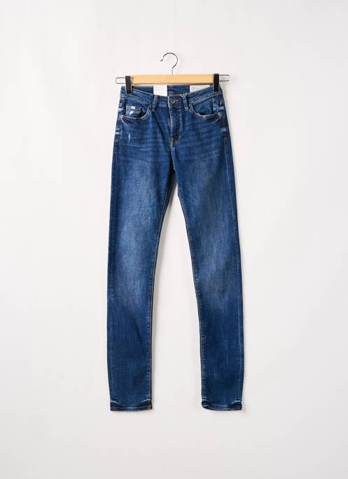 Jeans coupe slim slim taille normale bleu EDC femme
