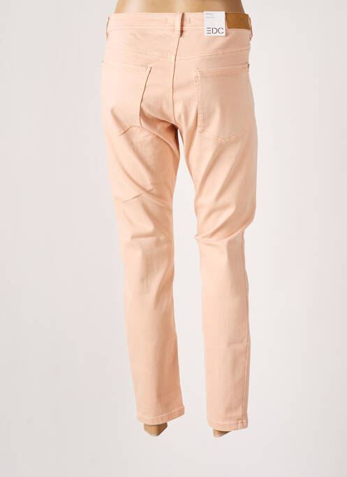 Jeans skinny rose EDC pour femme