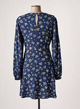 Robe courte manches longues manches longues bleu PEPE JEANS femme