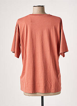 T-shirt imprimé fantaisie manches courtes orange ROXY femme