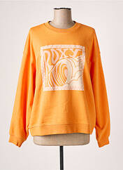 Sweat-shirt orange ROXY pour femme seconde vue