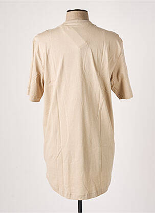 T-shirt broderie manches courtes beige ADIDAS homme