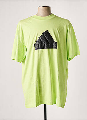 T-shirt vert ADIDAS pour homme