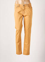 Pantalon slim tissage popeline beige LEE COOPER femme