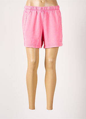 Short coupe droite rose ADIDAS femme