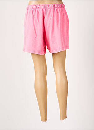 Short coupe droite rose ADIDAS femme