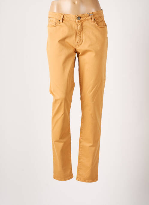 Pantalon slim tissage popeline beige LEE COOPER femme