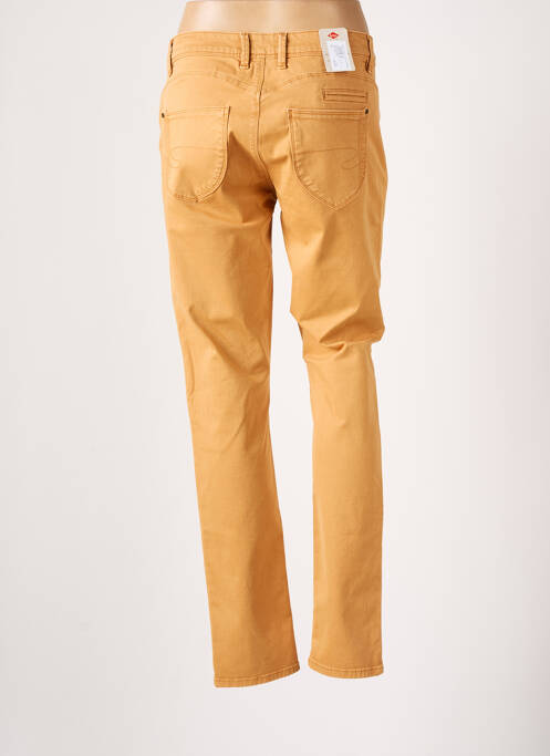 Pantalon slim tissage popeline beige LEE COOPER femme