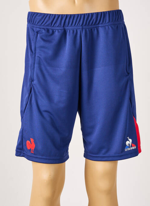 Short fermeture liens à nouer bleu LE COQ SPORTIF homme