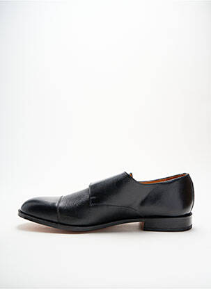 Derbies fermeture boucle(s) talon bas noir JOHANN homme