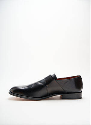 Derbies fermeture boucle(s) talon bas noir JOHANN homme