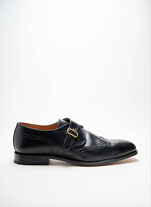 Derbies fermeture boucle(s) talon bas noir JOHANN homme