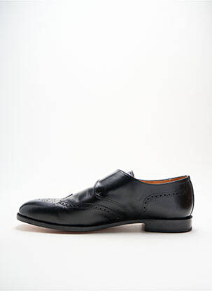 Derbies fermeture boucle(s) talon bas noir JOHANN homme