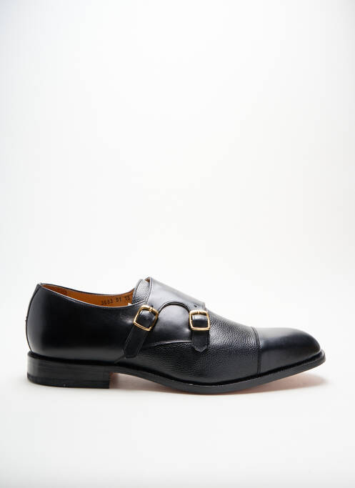 Derbies type de semelle amortissante talon bas noir JOHANN homme