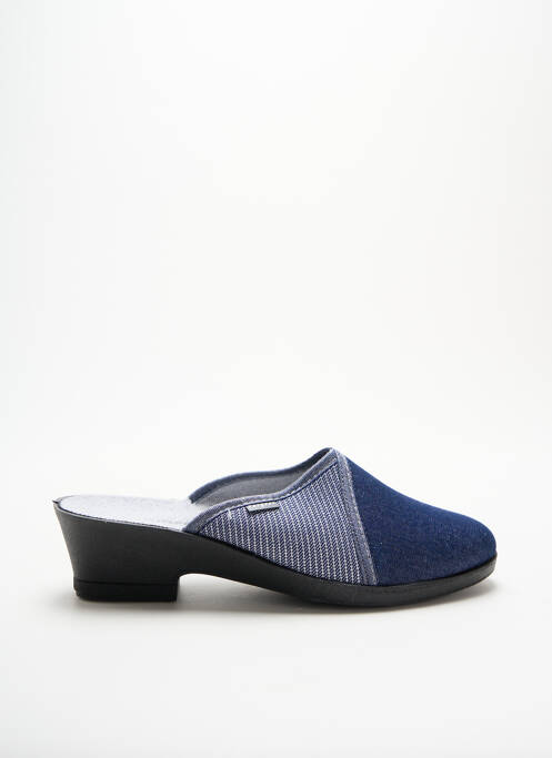 Chaussons/Pantoufles bleu FARGEOT pour femme