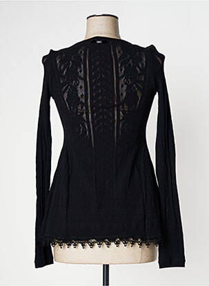 Top stretch manches longues noir HIGH femme