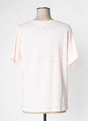Top coupe fluide manches courtes rose PRINCESS GOES HOLLYWOOD femme