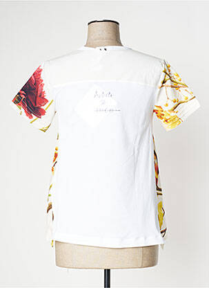 Top manches courtes manches courtes blanc HIGH femme