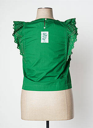Top manches courtes manches courtes vert HIGH femme