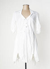 Robe courte blanc HIGH pour femme seconde vue