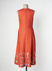 Robe longue orange IVKO pour femme seconde vue