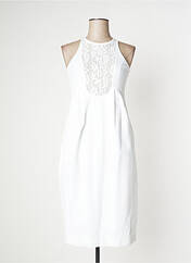 Robe mi-longue blanc HIGH pour femme seconde vue