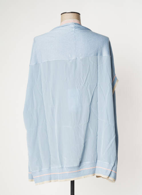 Gilet manches courtes bleu MAX & MOI femme