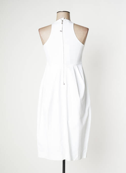 Robe mi-longue blanc HIGH pour femme