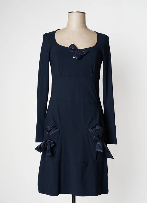 Robe mi-longue bleu INDIES pour femme