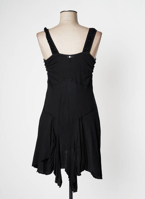 Robe mi-longue noir HIGH pour femme