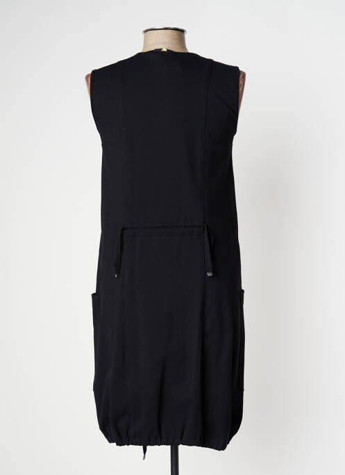 Robe mi-longue noir HIGH pour femme