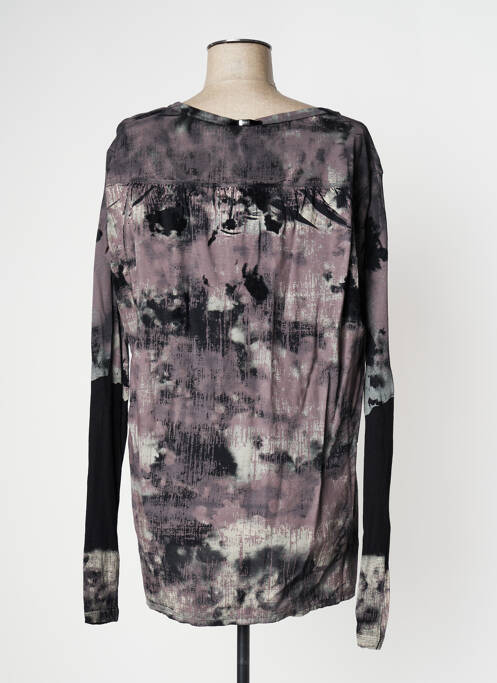 Top gris HIGH pour femme